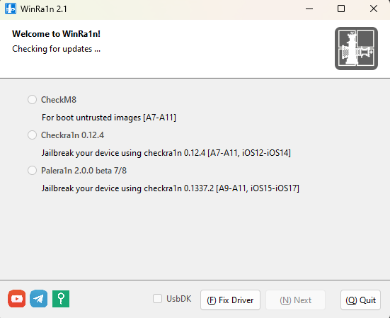 Win版在线越狱工具 支持A8-A11 ios12-17越狱微风袭来了-博客-教程-分享-资源-微风-微风博客-微风教程-微风教程网微风袭来了